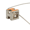 Secondhand Hermès Palladium Plated Cage dH Cube Necklace