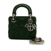 Dior Mini Iridescent Fabric Cannage Lady Dior Secondhand