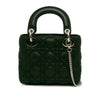 Dior Mini Iridescent Fabric Cannage Lady Dior Secondhand