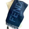 Fendi Reversible Navy Scarf Secondhand