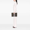 Burberry TB Monogram E Canvas Stripe Clutch Secondhand