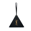Saint Laurent Small Leather Pyramid Box Clutch Secondhand