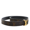 Louis Vuitton Monogram Initiales Reversible Belt Secondhand