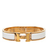 Hermès Narrow Enamel Clic H Bracelet PM Secondhand