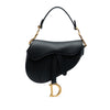 Dior Mini Grained Calfskin Saddle Bag Secondhand