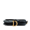 Dior Mini Grained Calfskin Saddle Bag Secondhand
