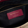 Burberry Small Bicolor Leather and House Check Dickens Crossbody Secondhand