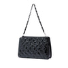 Chanel Quilted Patent Embossed Lucky Symbols Pochette Secondhand