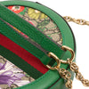 Gucci Mini GG Supreme Flora Ophidia Round Crossbody Secondhand