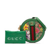 Gucci Mini GG Supreme Flora Ophidia Round Crossbody Secondhand