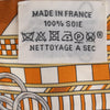 Hermès Brides Et Gris Gris Silk Twilly Scarf Secondhand