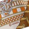 Hermès Brides Et Gris Gris Silk Twilly Scarf Secondhand