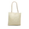 Chanel Shiny Aged Calfskin North South Shopping Tote Secondhand
