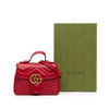 Gucci Mini GG Marmont Matelasse Leather Top Handle Bag Secondhand