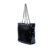 Chanel Pony Hair and Patent Mademoiselle Turnlock Tote Secondhand