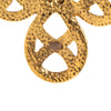 Chanel CC Gold Plated Infinity Brooch Secondhand