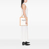 Celine Small Canvas Vertical Cabas Satchel Secondhand