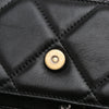 Chanel Quilted Lambskin 19 Flap Coin Purse With Chain Secondhand