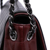 Chanel Bicolor Quilted Lambskin Twist Crescent Flap Secondhand