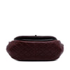 Chanel Bicolor Quilted Lambskin Twist Crescent Flap Secondhand