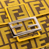 Fendi FRGMT x Zucca Embroidered Canvas Baguette Satchel Secondhand