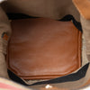 Burberry Mini Mega Check Canvas Ashby Tassel Bucket Bag Secondhand
