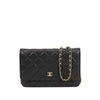 Chanel CC Quilted Caviar Wallet on Chain Secondhand