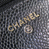 Chanel CC Quilted Caviar Wallet on Chain Secondhand