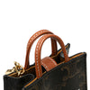 Celine Micro Triomphe Coated Canvas Vertical Cabas Bag Charm Secondhand
