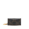Celine Micro Triomphe Coated Canvas Vertical Cabas Bag Charm Secondhand