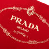 Prada Canvas Canapa Logo Wristlet Pouch Secondhand