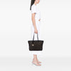 Fendi Medium Quilted Zucca Canvas Roll Tote Secondhand