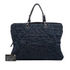Chanel Large CC Quilted Denim Timeless Tote Secondhand