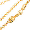 Chanel CC Gold Plated Teardrop Pendant Necklace Secondhand