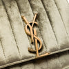 Saint Laurent Small Velvet Monogram Vicky Chain Bag Secondhand