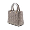 Dior Medium Metallic Lambskin Cannage Lady Dior Secondhand