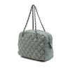 Chanel Paris Byzance Nylon Tweed On Stitch Bowler Bag Secondhand
