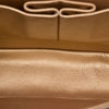 Chanel Medium Classic Chevron Calfskin Pleated Double Flap Secondhand
