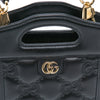 Gucci Mini GG Matelasse Leather Cut Out Handle Satchel Secondhand
