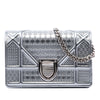 Dior Baby Metallic Patent Microcannage Diorama Flap Secondhand