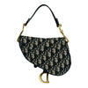 Dior Mini Oblique Canvas Saddle Bag Secondhand