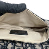 Dior Mini Oblique Canvas Saddle Bag Secondhand