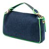 Fendi Large Denim Baguette Satchel Secondhand