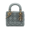 Dior Mini Calfskin Cannage Beaded Lady Dior Secondhand