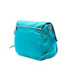 Prada Saffiano Trimmed Tessuto Zip Double Buckle Messenger Bag Secondhand