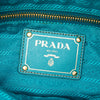 Prada Saffiano Trimmed Tessuto Zip Double Buckle Messenger Bag Secondhand