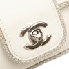 Chanel Mini Quilted Lambskin and Metallic Trim Elementary Chic Flap Secondhand