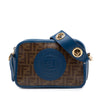 Fendi Zucca Coated Canvas FF Logo Camera Bag Secondhand