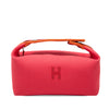 Hermès Small Toile Bride A Brac Case Secondhand