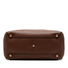 Burberry Medium Calfskin and House Check Banner Satchel Secondhand